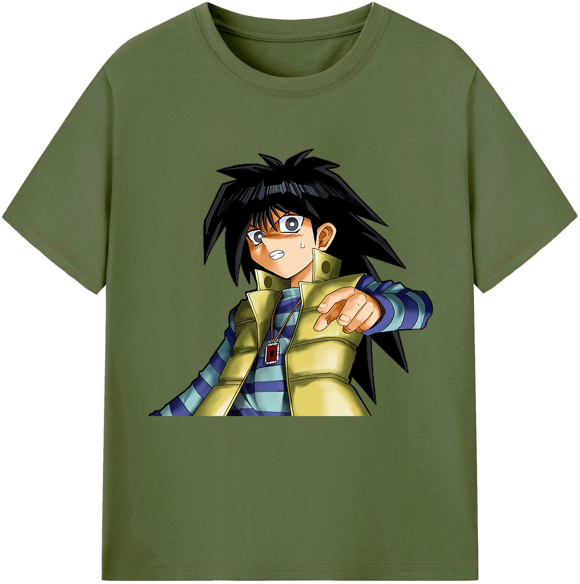 （画像用） 遊☆戯☆王 Yu-Gi-Oh! 綿100％半袖Tシャツ（フロントプリント）